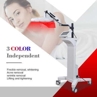 Machines PDT pour l' acné de la peau LED bleu et rouge Machine professionnelle de luminothérapie LED