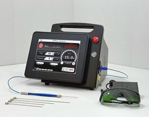 Zone de traitement de l' abdomen Laser Lipolyse 1470nm machine laser à fibre de diode
