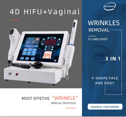 5 Handles HIFU RF Machine , 240V HIFU Treatment Machine